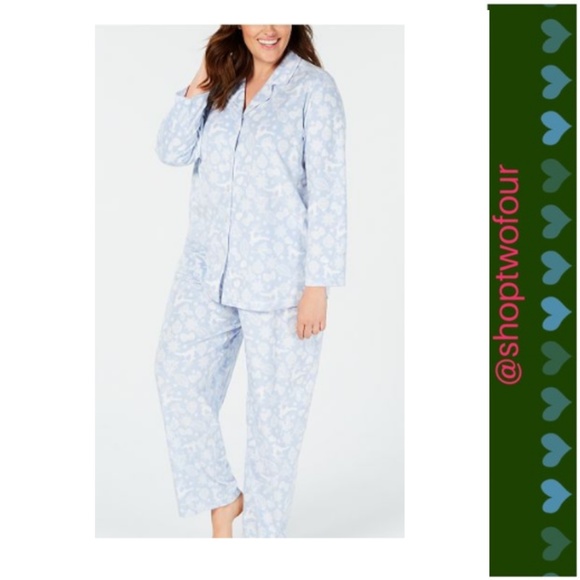 Charter Club Other - SOLD OUT Pajama set  blue deer holiday Christmas
